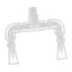 thumbnail image 5 of Kit de plomería para acuario con boquilla de salida de agua giratoria y sistema de flujo de agua transparente acrílico. Diámetro interior 25 mm, 5 of 7