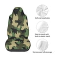 thumbnail image 4 of Lsque Camouflage Dinosaur Pattern Car Seat Covers for Front Seats , Waterproof Seat Covers for Cars, Sporty Front Seat Covers,Car Seat Cover Protector Front Seats, 4 of 5