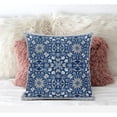 thumbnail image 4 of Jahan Paisley Suede Zippered Pillow with Insert in Hot Pink Yellow 20 x 20, 4 of 6