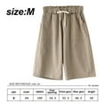 thumbnail image 2 of Women's Shorts Jersey Shorts with Pockets for Women Lounge Walking Athletic, Summer Sweat Shorts, 2 of 5