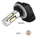 thumbnail image 2 of 1Par de 881 4014 LED blanco Faros del coche Niebla DRL bombilla Lámpara DC 12V Reemplazo de la luz de conducción de la linterna de la luz de niebla del coche LED del poder más elevado del bulbo Khall QC03953, 2 of 6
