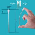 thumbnail image 2 of MesaSe 6 Inch Long Cotton Swabs Large Cotton Buds with Bamboo Handle for Dogs  Specifically Designed for Dogs Professional Big Cotton Swabs，Dogs Ears Large Cotton Swabs 400pcs, 2 of 6