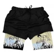 thumbnail image 1 of Short Gym Hombre Deportiva 4 En 1 Bolsa Celular Dragon Ball, 1 of 7