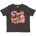 thumbnail image 3 of Inktastic Nonna Loves Me Granddaughter Flowers Girls Toddler T-Shirt, 3 of 5