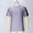 Purple, variant on Jalioing Men's Cotton T Shirt Basic Crew Neck Short Sleeve Tee Shirts with Pocket Summer Casual Loose Plain Tops