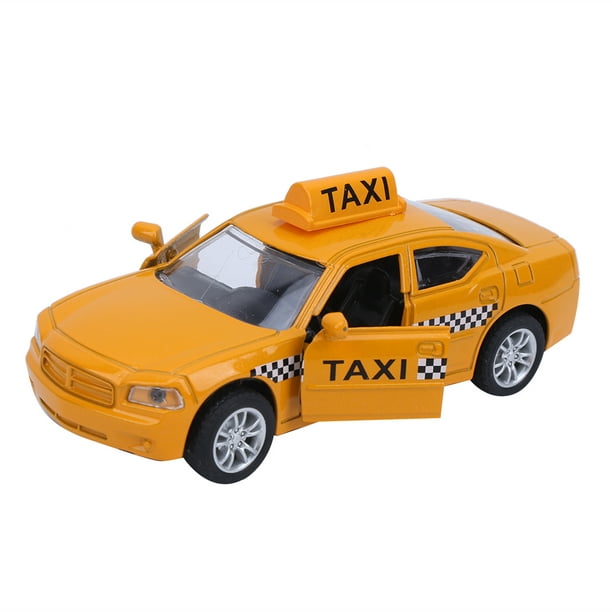 Model Car, High Simulation Yellow Taxi Toy, For Children Boys Kids ...