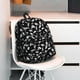 thumbnail image 5 of Disketp Black White Leaves Mochila Ligera Clásica con Múltiples Bolsillos, Mochila Casual para Hombre y Mujer, Ideal para Escuela, Trabajo y Viajes, 5 of 6
