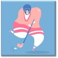 thumbnail image 1 of Cuadro Canva Listo Para Colgar Tipo Galería Hockey 100X100 cm, 1 of 4