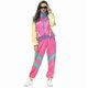 thumbnail image 2 of Rock Hippie Cosplay Costume Vintage 1970s Disco Costume Set Halloween Fancy Dress Carnival Costume, 2 of 5
