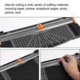thumbnail image 5 of Paper Cutter 8 Pieces Replacement Cutting Blades With Safe Pressing Design For Paper Trimmer To Cut A2 A3 A4 A5 Paper, 5 of 5