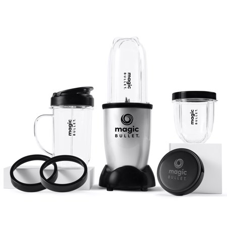 Magic Bullet Personal Blender With 3 Cups Silver Mbr 1101 Walmart Com Walmart Com