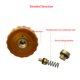 thumbnail image 5 of Adaptador de cabeza de estufa de Camping Worallymy adaptador de cilindro de recipiente de estufa portátil para exteriores con ranuras gruesas rojas y de apagado automático Worallymy JD735810412, 5 of 7
