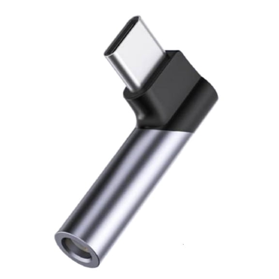 WINDLAND USB C To 3.5mm Audios Adapter Right Angle For Type C Devices Quality Sound