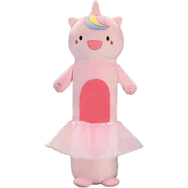 Giant Kids Unicorn Plush Pillow Huge Stuffed Animal Body Pillow for