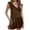 Coffee, variant on XMMSWDLA Womens Rompers Jumpsuits Casual Summer Outfits 2024 Shorts Overalls Jumpers with Pockets Loose Comfy Fashion Clothes Girls Swimsuit