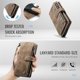 thumbnail image 5 of Funda billetera Samsung Galaxy S24 FE 5G con Tarjetero, Soporte, Bolsillo Magnético con Cremallera, Correa de Cordón, Muñequera, Funda con tapa de Cuero para Samsung Galaxy S24 FE de 6,7 Pulgadas, 5 of 7