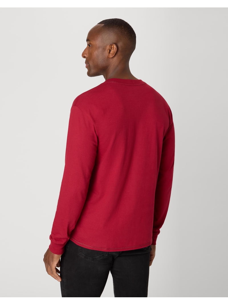 Urban Classics Tall Tee - Brick Red, 3XL, Longline Basic T-Shirt For Men