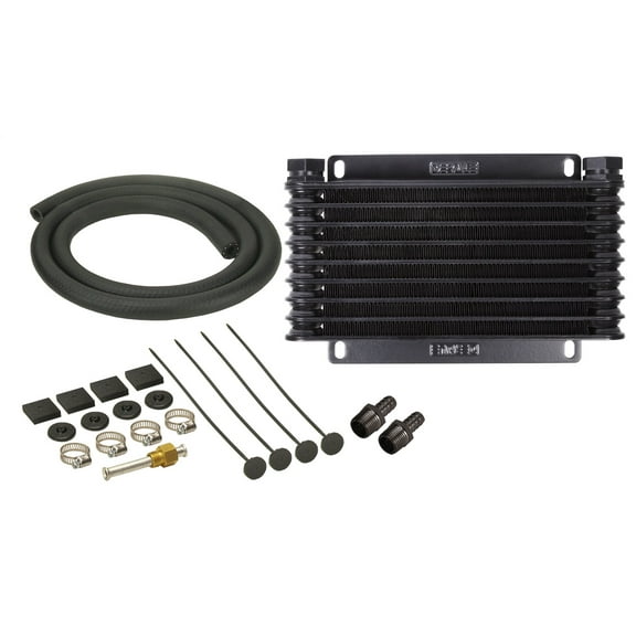 Derale 10-1/8 x 6-3/8 x 1-1/4" Automatic Trans Fluid Cooler Kit P/N 13612