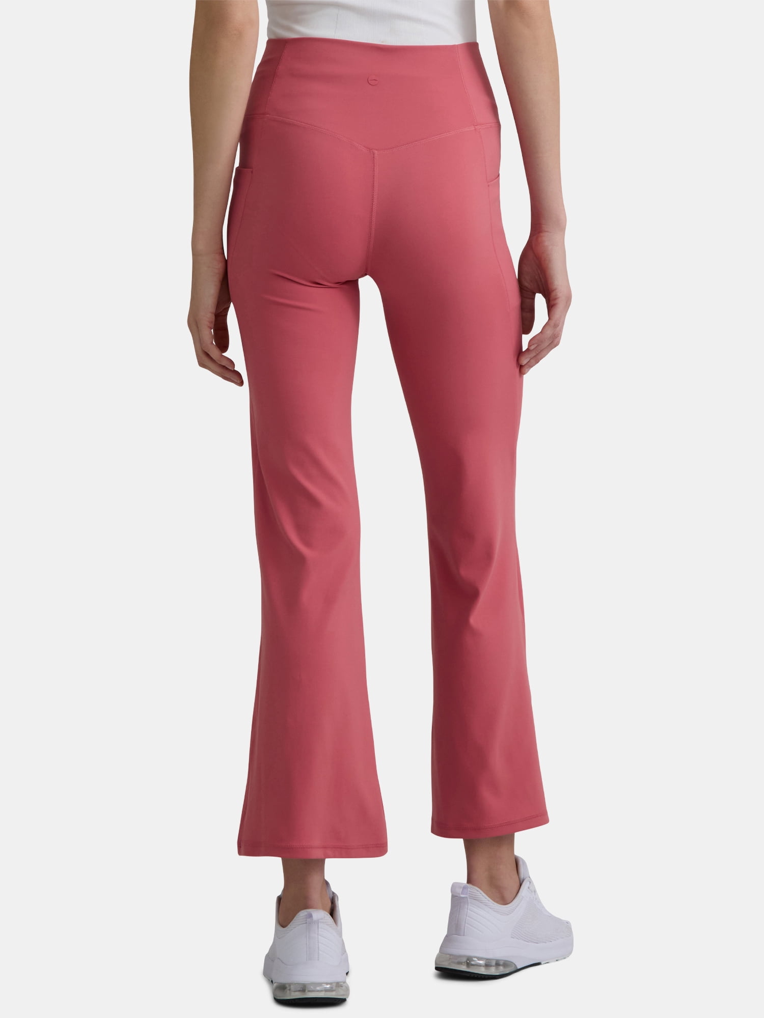 Avia Women's and Women's Plus SoftSculpt Flare Leggings with Pockets, Sizes XS-4X