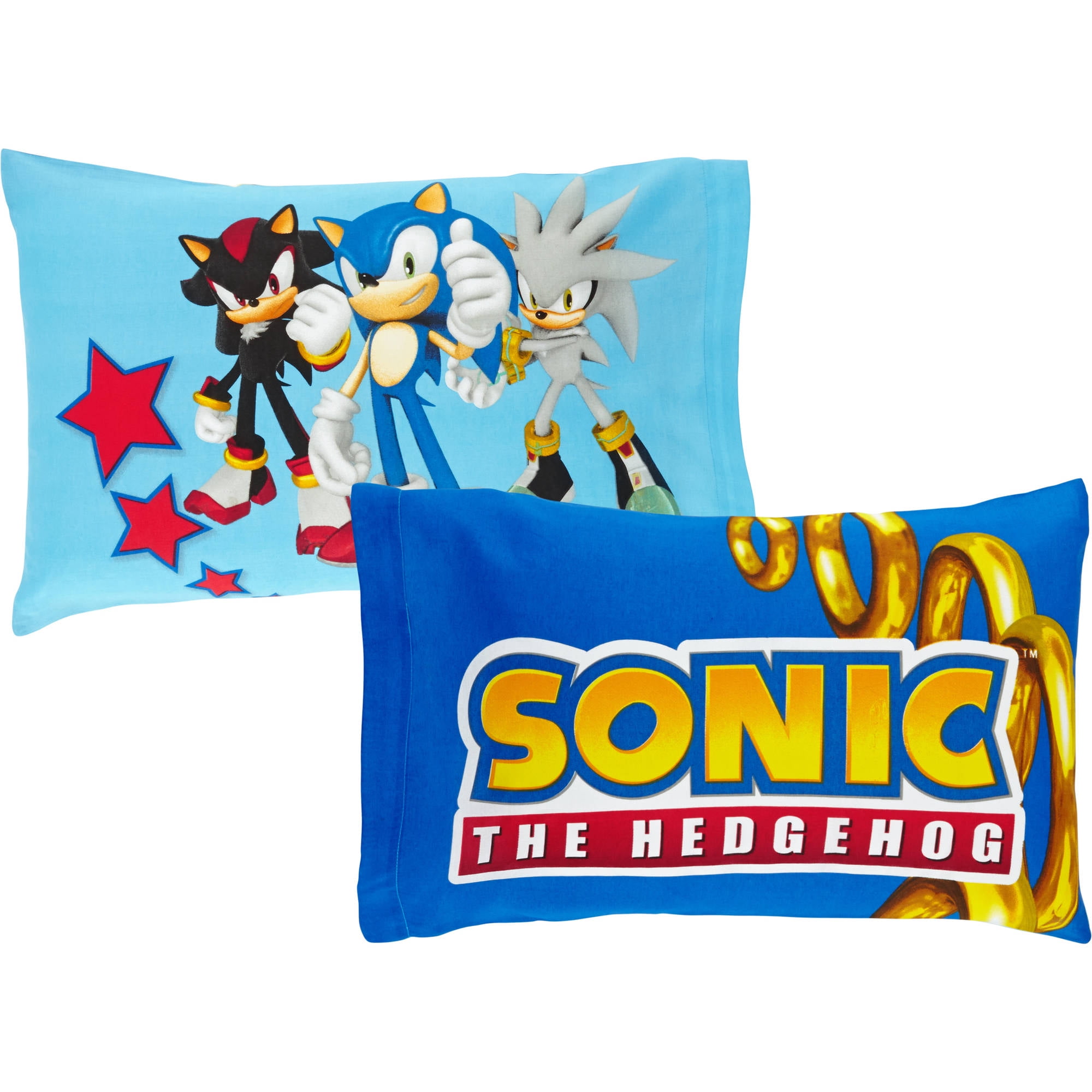 Sega Sonic Twin Sheet Set Walmart Com