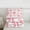 Pink White, variant on jejeloiu Cartoon Bowtie Loves Twin Comforter Sets,Pink Kawaii Bowknot Bedding Set For Girl Reversible 2pcs