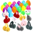 thumbnail image 5 of HOMYL Easter Eggs Basket Stuffers Fillers with Easter Bunnies Party Favor for Children 24 Eggs, 5 of 8