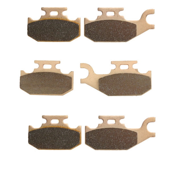 2007-2012 CAN AM Outlander 650 4x4 STD Sintered HH Front /& Rear Brake Pads