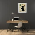 thumbnail image 3 of Pallan, Nancy S. 20x24 White Modern Wood Framed Museum Art Print Titled - Scottie Silhouette, 3 of 4