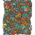 thumbnail image 3 of d-c-fix Self-Adhesive Privacy Glass Window Film, Venetian Garden, 17.71" x 78" Roll, 346-0431, 3 of 7