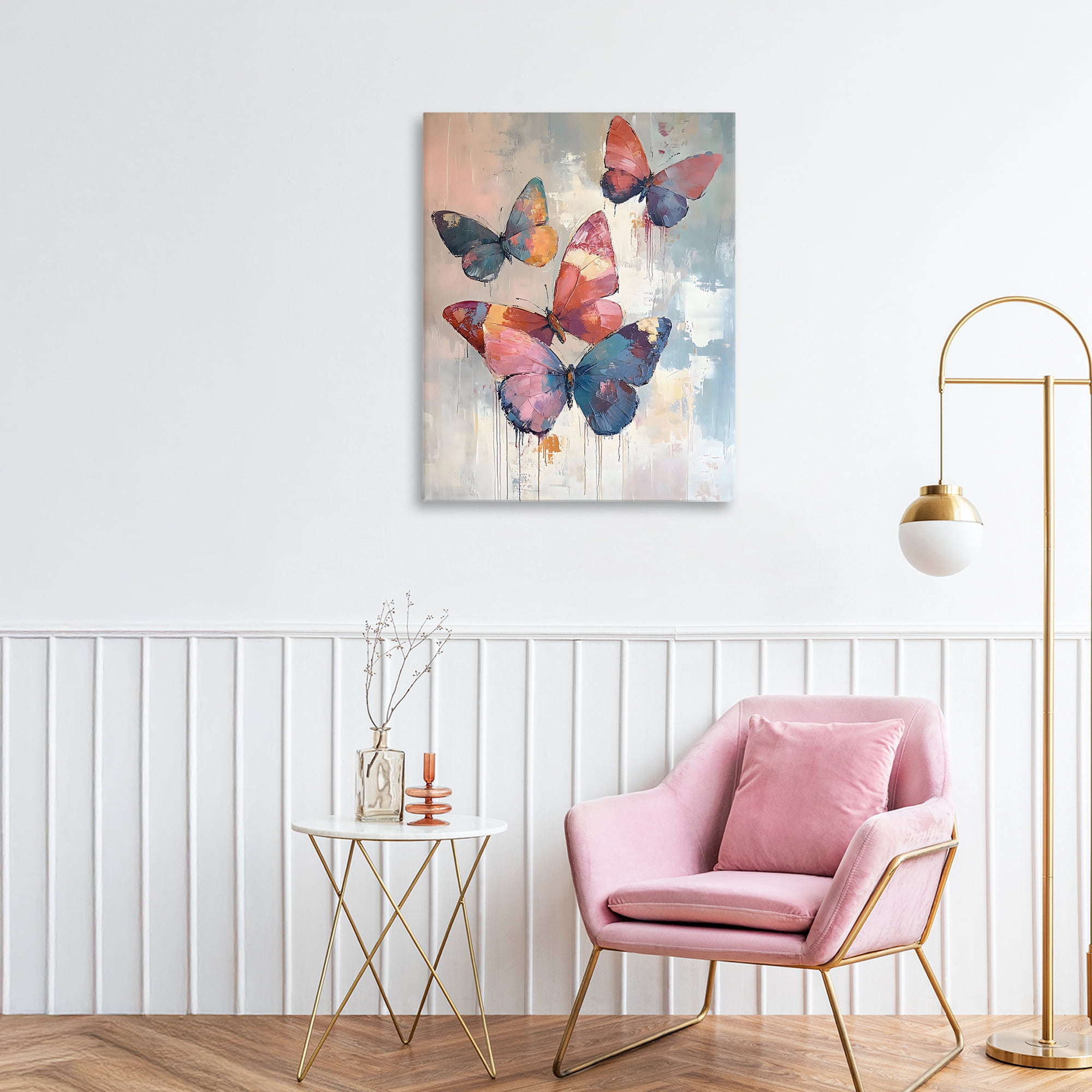 Stupell Industries Butterfly Beauty in Flight Canvas Wall Art, design by Creative Studio
