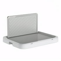 Lotpreco Dog Potty Tray Anti-splash Training Pee Pad Holder with Pee Wall for Puppy Dog