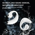 thumbnail image 4 of Earphone wireless, Hwkond Bluetooth Sports Headphones Wireless Earbuds Bluetooth In Ear Light-Weight Headphones Built-in Microphone Immersive Premium Sound With Charging Case, White, Up To 60% Off, 4 of 8