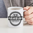 thumbnail image 4 of CafePress - Nambian Covfefe Mugs - 11 oz Ceramic Mug - Novelty Coffee Tea Cup, 4 of 4