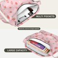 thumbnail image 3 of Canvas Shoulder Bag for Travelers Strawberry Shoulder Bag for College Work Travel Shopping Canvas Shoulder Bag, 3 of 5