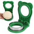 thumbnail image 1 of Noothes Cake Mould，Cake Sandwich Cutter And Sealer Set Stainless Baking Tool Circular Sandwich Cutting Cake Sandwich Pocket Bread Use For Breakfast Sandwich Maker Lunchbox B, 1 of 8