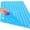 Clear Blue, variant on Square Shower Floor Mat Non Slip, 21"x21" Machine Washable Bath Tub Mat, Soft on Feet, Bathmat with Drain Holes and Suction Cups, Fast Draining, Black