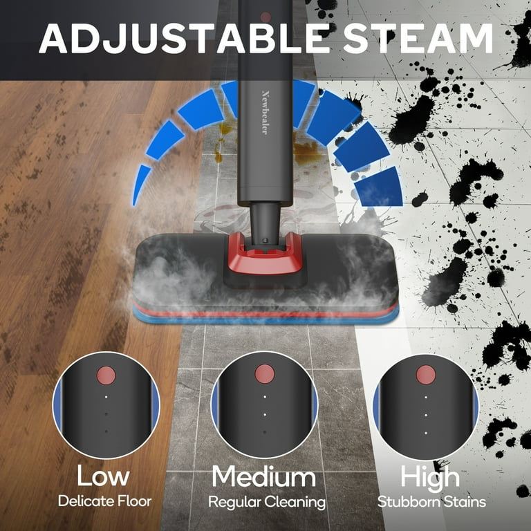 BLACK DECKER Stoomreiniger incl. accu-handstofzuiger FSM1630NVB2 (1600W Steam Mop stoomreiniger en 7,2 V accu-handstofzuiger, perfecte combinatie voor het huishouden, incl. accessoires voor beide