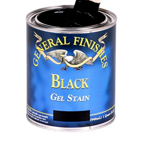 General Finishes Oil Base Gel Stain 1 Pint Black