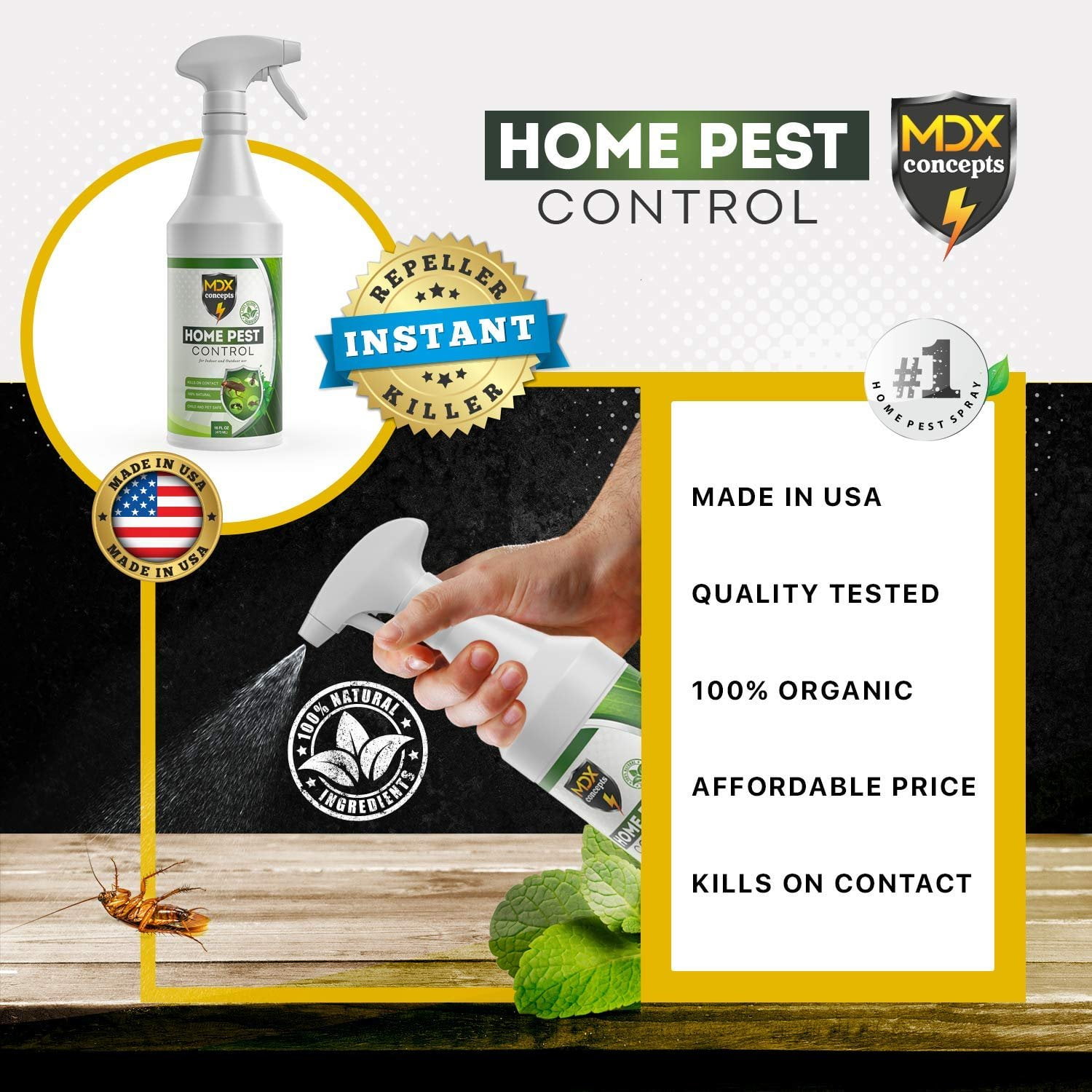 Eco Home USA Non-Toxic Insecticide & Odor Free Pantry Moth Traps (6 Pa –  Pest Control Everything