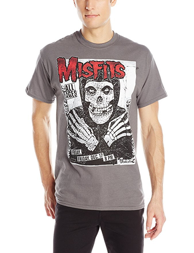 Misfits Kids T Shirt Hands Band Logo new Official Black Ages 3-10 yrs 