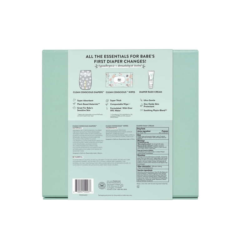 Honest Company Babes Clean Bum Infant Gift Set photo 7