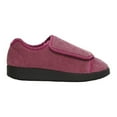 thumbnail image 3 of Silverts Dusty Rose Reusable Slippers Size 9 / 2X-Wide Slip-Resistant Sole, 3 of 6