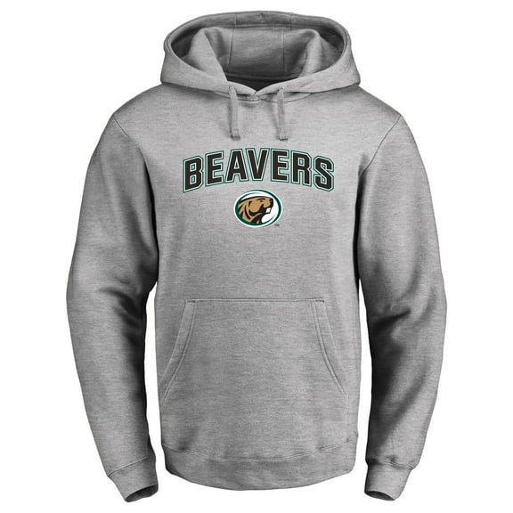 Men's Ash Bemidji State Beavers Proud Mascot Pullover Hoodie