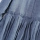 thumbnail image 4 of Vestido de bautizo de algodón y lino para niña - Un solo hombro, dobladillo asimétrico, poliéster, elástico, para primavera/verano, 4 of 4