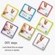 thumbnail image 5 of Latch Hook Kit, DIY Crochet Yarn Kits, 20.4 x 14.9 Inch Swan Lovers Rug Making Crafts for Kids Adul, 5 of 5
