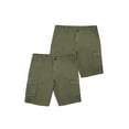 thumbnail image 1 of Victory Outfitters Men's Cotton Twill Cargo Shorts 2 Pack - Olive/Olive - 36, 1 of 1