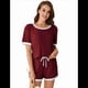 thumbnail image 2 of Traje de Corta con Bloques de Color Rojo Vino L, 2 of 7