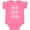 Hot Pink, variant on Inktastic Biking Bicycle Silhouette Girls Baby Bodysuit
