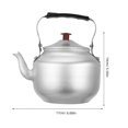 thumbnail image 2 of Aluminum Kettle Aluminum Water Kettle Teapot With Lid Handle Strainer Loose Tea Kettle, 2 of 2