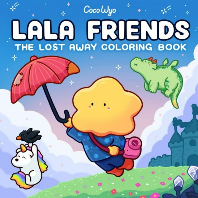 Libro para colorear Little Cuddles Cute Animal Friends para adultos